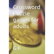 (英文圖書) Crossword Puzzle games for adults 平裝版, Independently Published, 英文