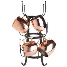 TWINE Marketplace 仿古鐵飲具架杯架, 1個, 單色