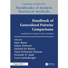 (英文圖書) Handbook of Generalized Pairwise Comparisons: Methods for Patient-Centric Analysis 平裝版, CRC Press, 英文