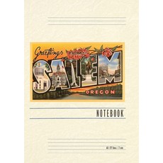 (英文圖書) Vintage Lined Notebook Greetings from Salem 平裝版, Found Image Press, 英文