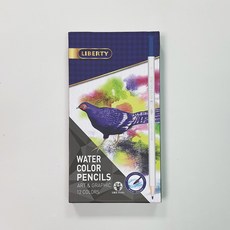 利百代 水溶性色鉛筆12色 抽屜紙盒精裝版 U&S叔叔與妹妹聯名款, 詳見包裝, 12, 1個