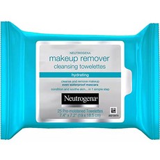 Neutrogena 露得清 保濕卸妝潔面紙巾 19*18.5cm, 1個, 25件
