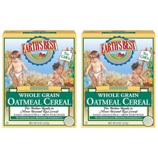 EARTH'S BEST 全麥燕麥片, 227g, 2盒