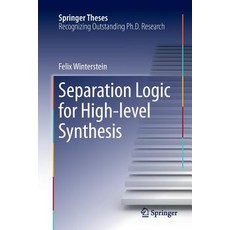 (英文圖書) Separation Logic for High-Level Synthesis 平裝版, Springer, 英文