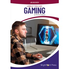 (英文圖書) Jobs If You Like Gaming 精裝版, Brightpoint Press, 英文