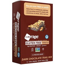 NuGo Nutrition 無麩質黑巧克力混合 12包, 1盒, 540g