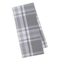 DESIGN IMPORTS 印花布餐巾 45.7 x 71.1cm, 1個, 灰+白