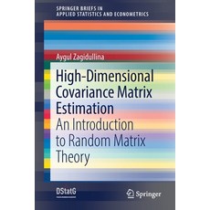 (英文圖書) High-Dimensional Covariance Matrix Estimation: An Introduction to Random Matrix Theory 平裝版, Springer, 英文