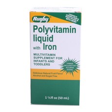 RUGBY 複合式維生素加鐵錠, 1罐, 50ml