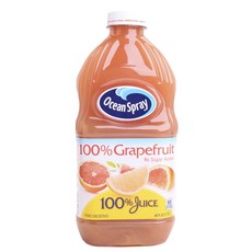 Ocean Spray 優鮮沛 無糖葡萄柚果汁, 1個, 1.77L
