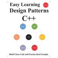 (英文圖書) Easy Learning Design Patterns C++ (1 Edition): Build Clean Code and Practice Real Example 平裝版, Independently Published, 英文