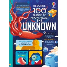 (英文圖書)100 Things to Know about the Unknown: A Fact Book for Kids 精裝版, Usborne Books, 英文