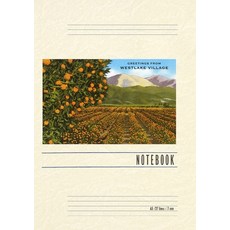 (英文圖書) Vintage Lined Notebook Greetings from Westlake Village California 平裝版, Found Image Press, 英文