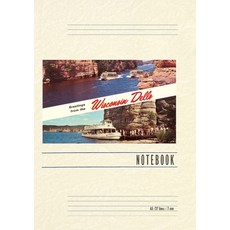 (英文圖書) Vintage Lined Notebook Greetings from Wisconsin Dells 平裝版, Found Image Press, 英文