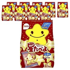 星形仙貝 鹽味, 10個