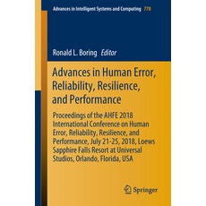 (英文圖書) Advances in Human Error Reliability Resilience and Performance: Proceedings of the Ahfe 20... 平裝版, Springer, 英文