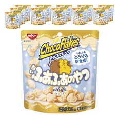 NISSIN 日清 蓬鬆食感白巧克力玉米脆片, 12個, 25g