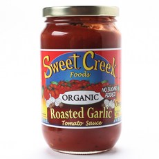 Sweet Creek Foods 烤大蒜番茄醬, 1個, 454克