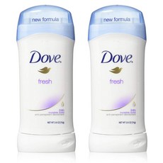 Dove 多芬 保濕止汗體香膏 清新款, 2個, 74克