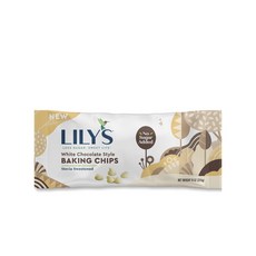 LILY'S 甜菊糖白巧克力片, 255g, 1包