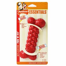 Nylabone Fun and Feet Dog Toy 香草味, 1個, 紅色的