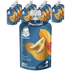 Gerber 嘉寶 水果泥 99g, 梨子南瓜口味, 12包