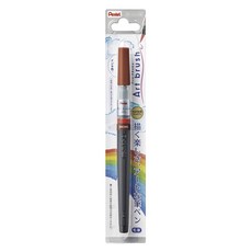 Pentel 飛龍文具 XGFL彩色毛筆, 1個, 棕色