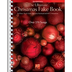 (英文圖書) Ultimate Christmas Fake Book - 6th Edition 270 Holiday Songs with Lyrics Chords... 平裝版, Hal Leonard Publishing Corp..., 英文