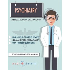 (英文圖書) Psychiatry - Medical School Crash Course 平裝版, Independently Published, 英文