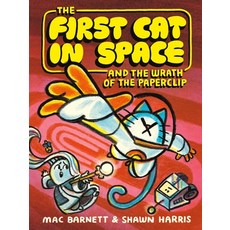 (英文圖書)The First Cat in Space and the Wrath of the Paperclip: A Graphic Novel 平裝版, Harperalley, 英文