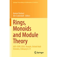 (英文圖書) Rings Monoids and Module Theory: Aus-Icms 2020 Sharjah United Arab Emirates February 6-9 平裝版, Springer, 英文