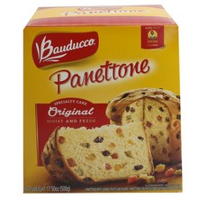 Baudacco Panettone果乾蛋糕, 1盒, 500g