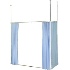 【巴塞隆納】伸縮屏風-(AL45x105)L型伸縮防塵屏風(可當防疫隔離屏風)