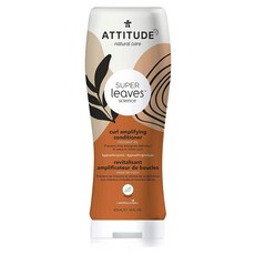 ATTITUDE 超級葉捲曲增強護髮素椰子油, 1個, 473ml