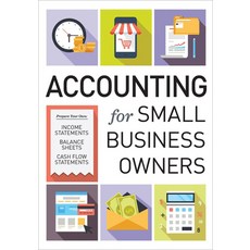 (英文圖書) Accounting for Small Business Owners 平裝版, Rockridge Press, 英文