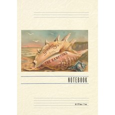 (英文圖書) Vintage Lined Notebook Greetings from the Hamptons Long Island New York 平裝版, Found Image Press, 英文