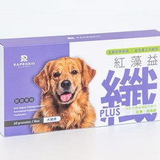 RAPROBIO 犬貓紅藻益纖PLUS - 毛孩專用代謝保健配方 維持血糖血脂平衡, 1個, 糖尿病管理, 60顆