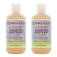 CALIFORNIA BABY 加州寶寶 Super Sensitive洗髮沐浴露, 251ml, 2瓶