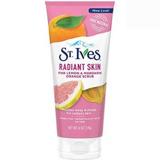 ST.Ives 聖艾芙 粉色檸檬柑橘磨砂防曬乳, 1個, 170克