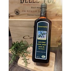 Geannona 基諾那 義大利原裝進口 未過濾冷壓特級初榨橄欖油 1公升 可生飲