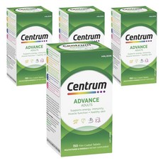 Centrum 善存 成人綜合維他命膜衣錠, 4盒, 150顆
