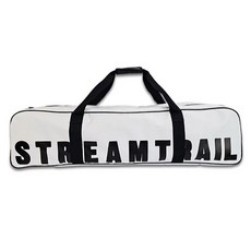 Stream Trail 新防水蛙鞋袋New Wahoo Long【IDiver海怪水下】自潛 長蛙袋 背式, 白色/黑色