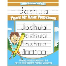 (英文圖書)Letter Tracing for Kids Joshua Trace my Name Workbook: Tracing Books for Kids ag... 平裝版, Createspace Independent Pub..., 英文