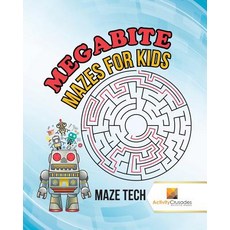 (英文圖書)Megabyte Mazes for Kids: Maze Tech 平裝版, Activity Crusades, 英文