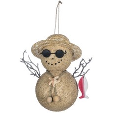 Sullivans 海邊雪人掛飾, 天然