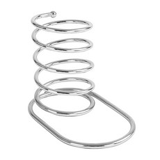 SPECTRUM Devspy 螺旋檯面吹風機支架 14 H x 12.7 W x 19.1 cm D, 1個, 鉻合金