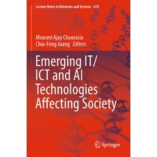 (英文圖書) Emerging It/Ict and AI Technologies Affecting Society 平裝版, Springer, 英文
