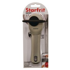 Starfrit Securimax 自動開罐器, 1個, 黑+灰