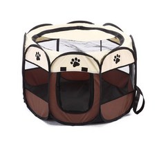 可折疊寵物八角帳篷窩, 紅