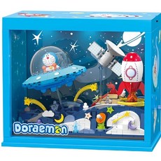 多拉A夢 漫遊星際 積木 正版授權 多拉A夢系列積木玩具, 多種顏色, 1個